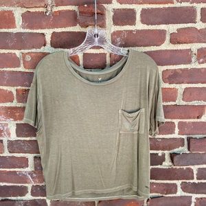 American Eagle, Soft and Sexy Cropped T-Shirt